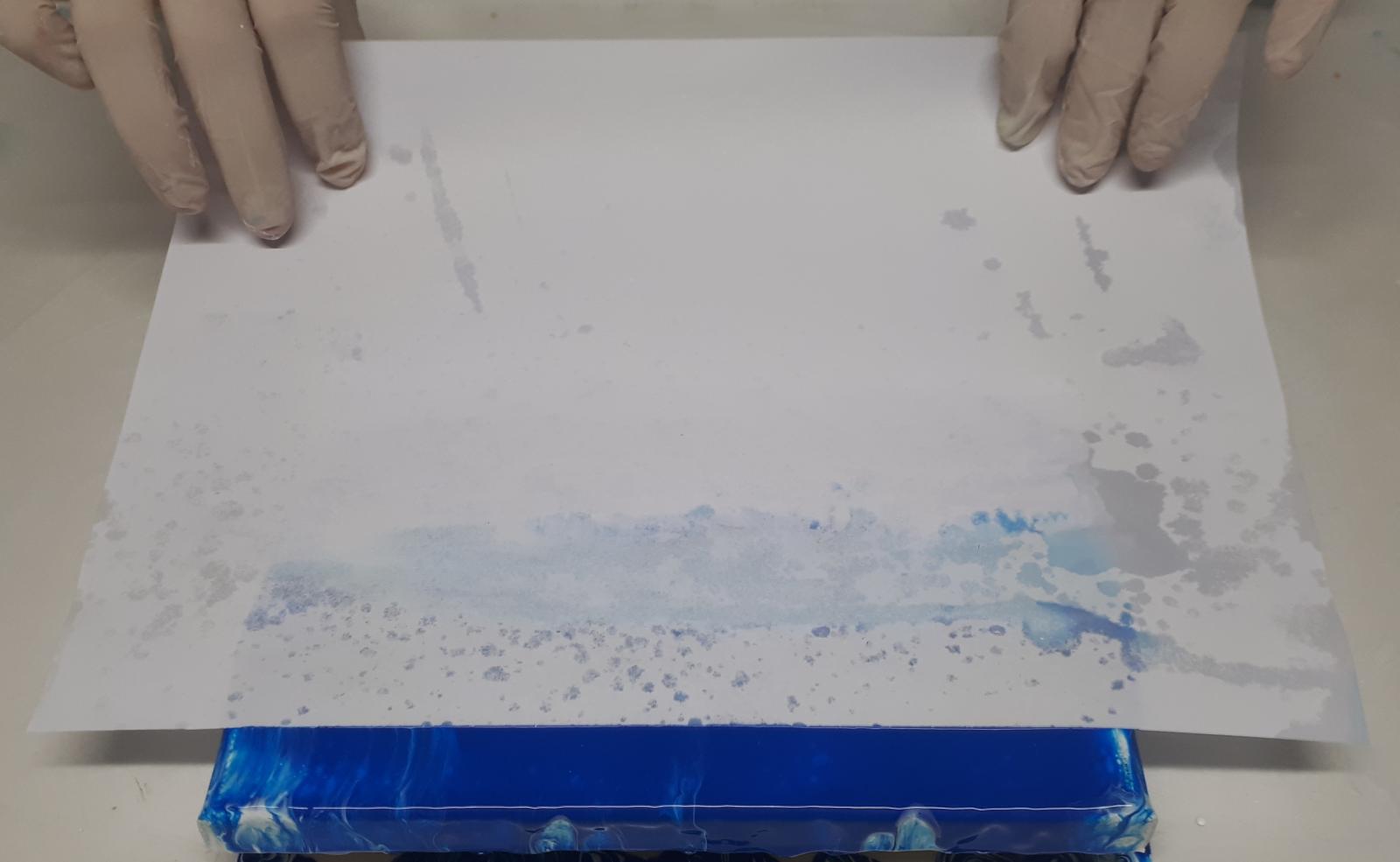 acrylique pouring technique swipe painturoo 6